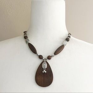 Brighton Kismet Wood Necklace